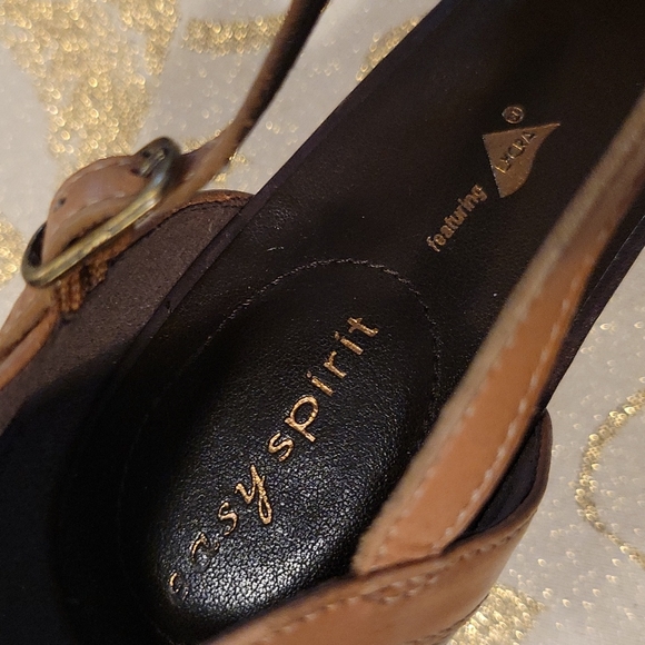 Easy Spirit Smart Shoe Sexy Ankle Straps Heels sz 6.5 Office Business - Picture 9 of 9